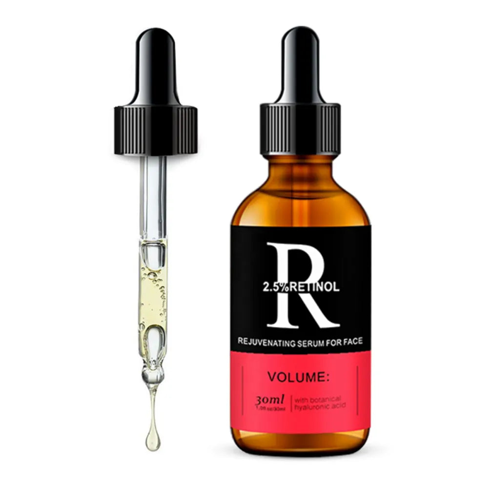 Organic Retinol Facial Serum - Whitening, Anti-Aging, and Hyaluronic Acid Moisturizing for Skin Care