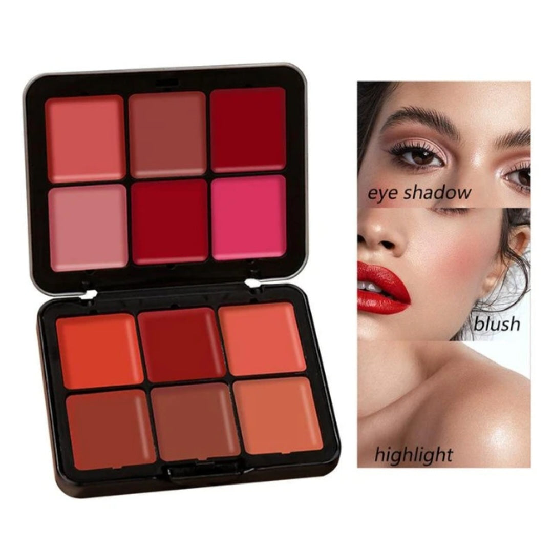 12 Color Creamy Blush and Concealer Palette