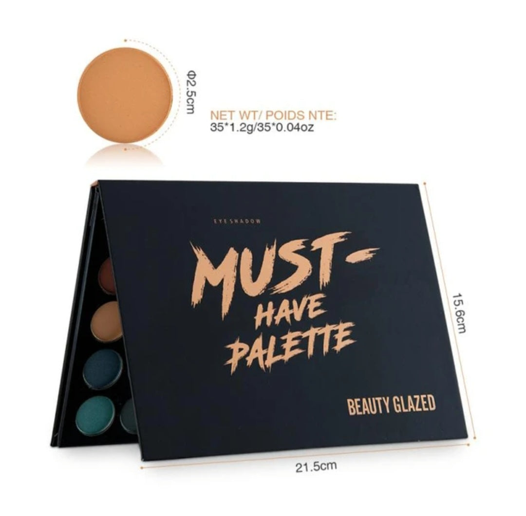 35 Color Shimmer & Matte Eyeshadow Palette