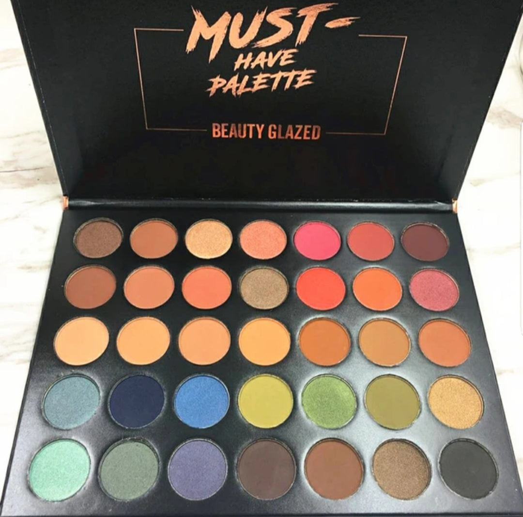 35 Color Shimmer & Matte Eyeshadow Palette