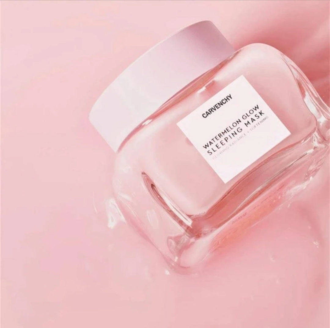 Watermelon Moisturizer - Hydrating and Overnight Skin Care with AHAs and Hyaluronic Acid
