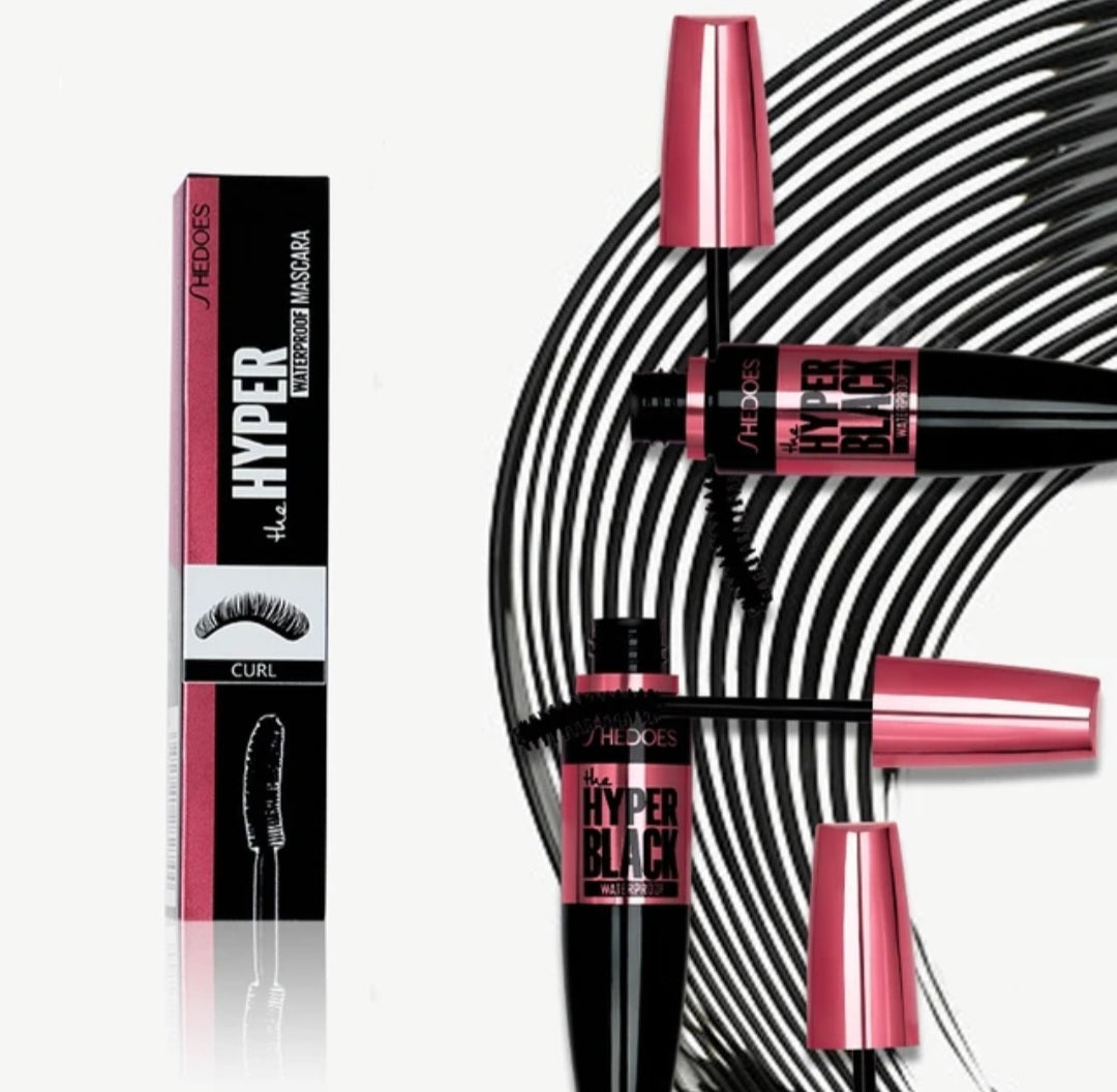 3D Mascara - Lengthening, Black, Lash Extension, and Long-Wearing Gold Color Mascara