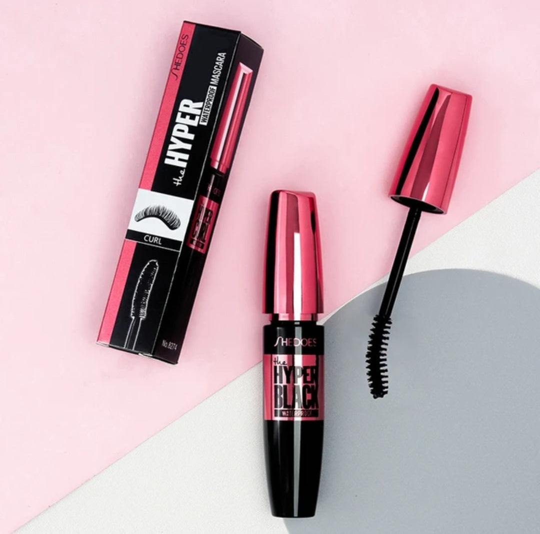 3D Mascara - Lengthening, Black, Lash Extension, and Long-Wearing Gold Color Mascara