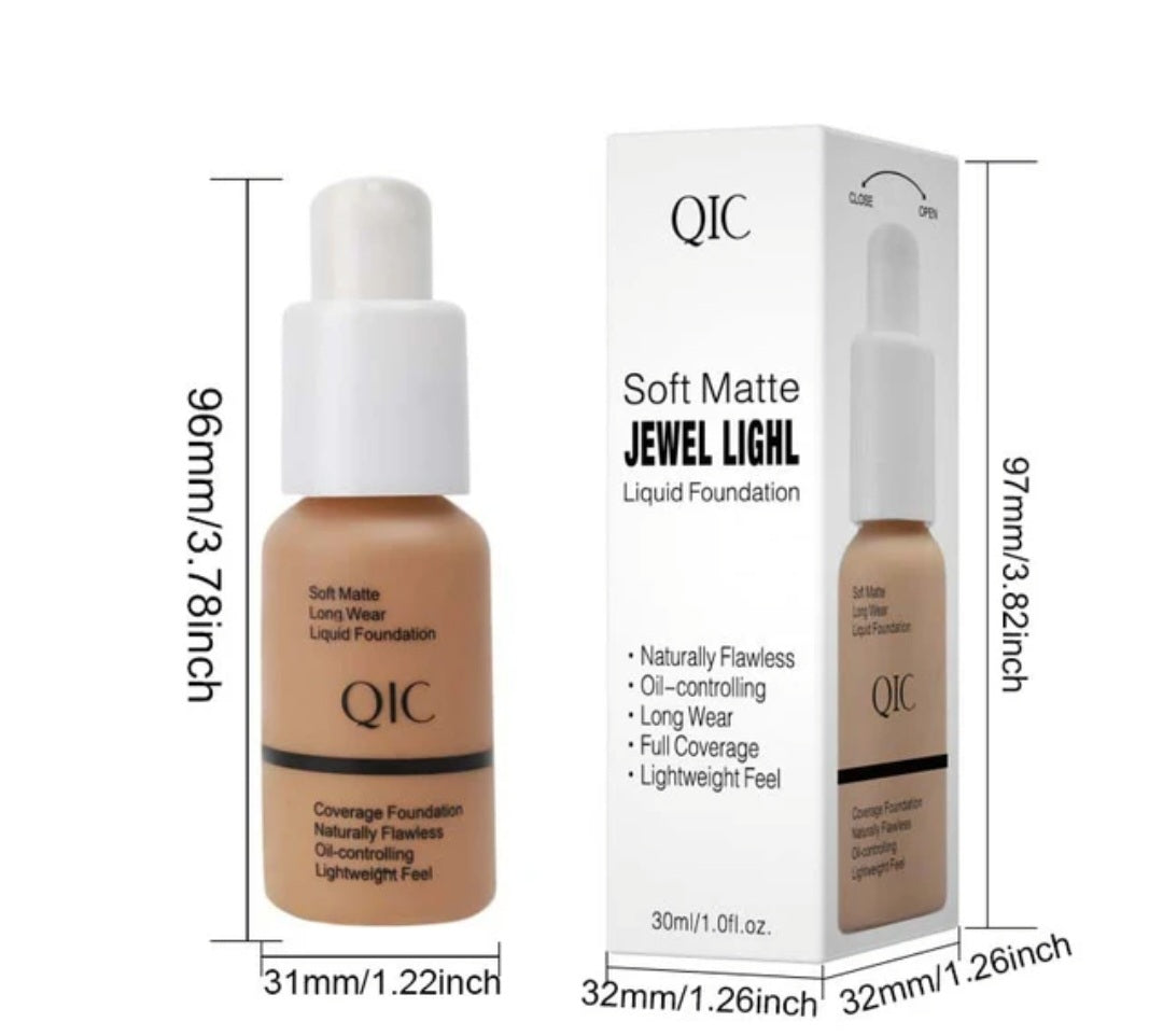 Matte Concealer Liquid Foundation - Flawless Coverage with Invisible Pores