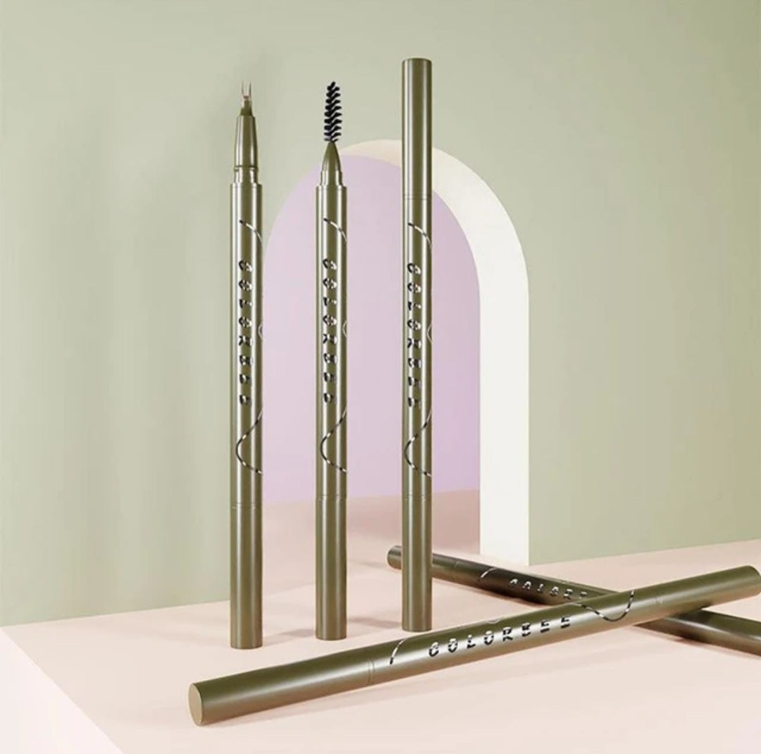 Smudge-Proof Eyelash Pencil - Super Slim, Waterproof, and Double-Tipped