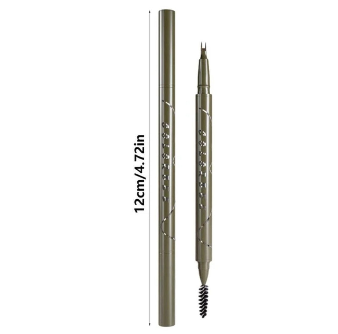 Smudge-Proof Eyelash Pencil - Super Slim, Waterproof, and Double-Tipped